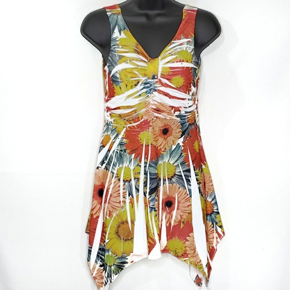 Jeweled Sunflower Top